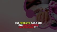 Qué necesito para ser una manicurista profesional?