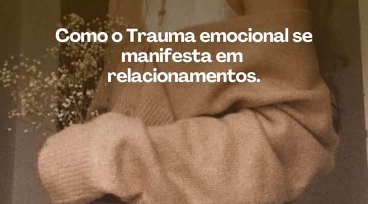 Quando o amor chega, mas o trauma fala mais alto.